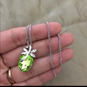 3/$25 ** WGP swarovski elements pineapple necklace